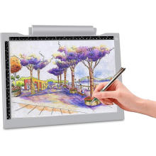 New A4 LED Light Drawing Board With Battery